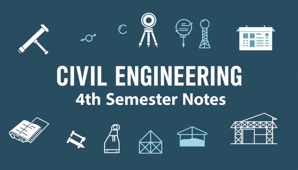 Civil Engineering Fourth Semester Notes PDF